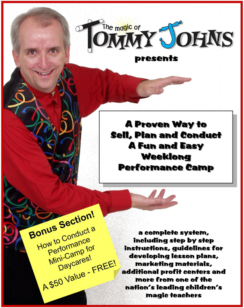 Tommy Johns' Magic Camp Kit E-book & Audio -