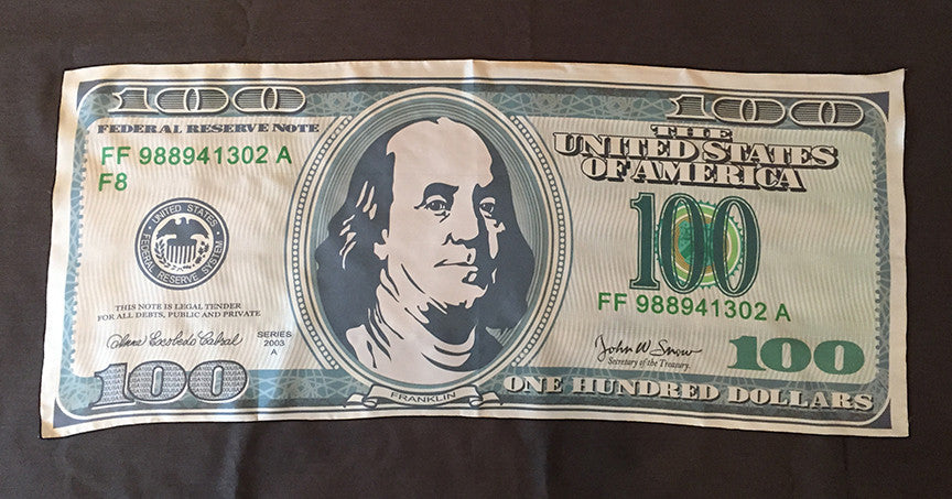 $100 Bill Silk - Wonder Imagery