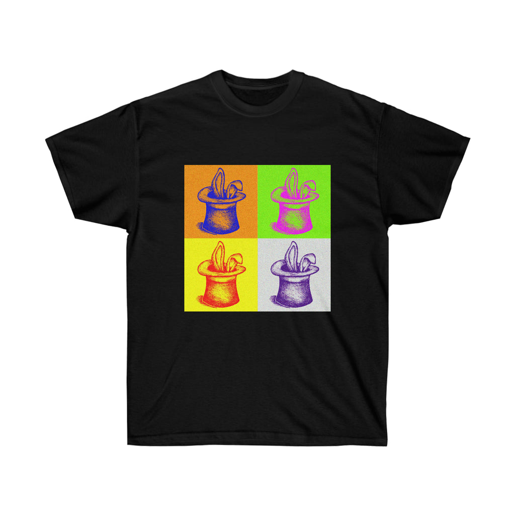 Rabbit in Hat Warhol Tee